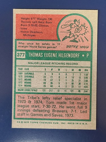 Tarjetas de béisbol Topps 1975 completan tu conjunto que elijas elegir cada una #221 - 440 - Imagen 201 de 277