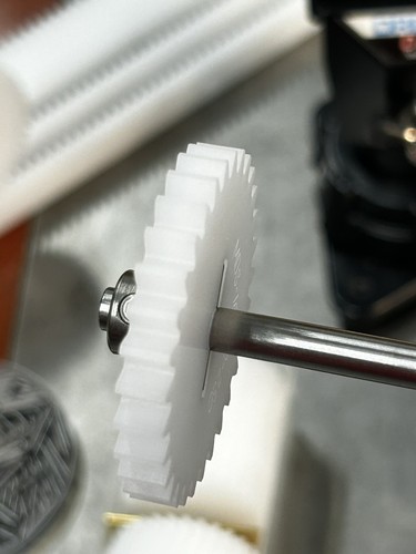 QTY 1 INGRANAGGIO SPERONATO DELRIN 16 PASSO 30 DENTI FORO 1/4” .265” FACCIA 20 GRADI P.A. - Foto 11 di 16