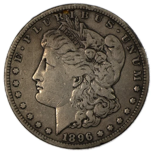 1896-S San Francisco Morgan Silver Dollar $1  Very Fine VF+