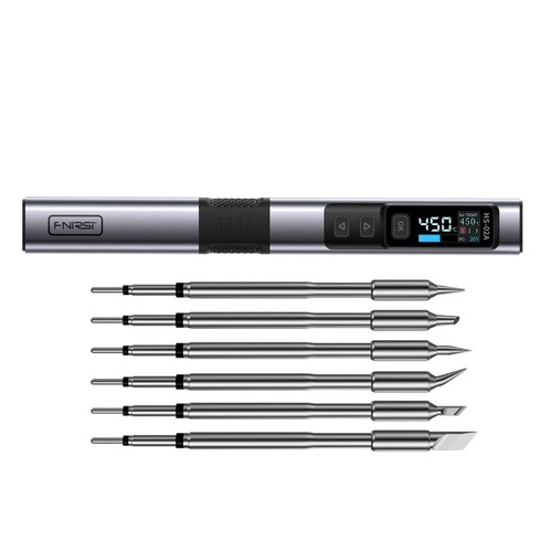 FNIRSI 100W portable smart soldering iron Adjustable Constant Temperature HS-02 - Picture 16 of 20