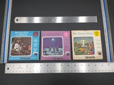 3 Vtg View-Master 3 reel packets B383, B88C, B878 All Religious Christian 1609