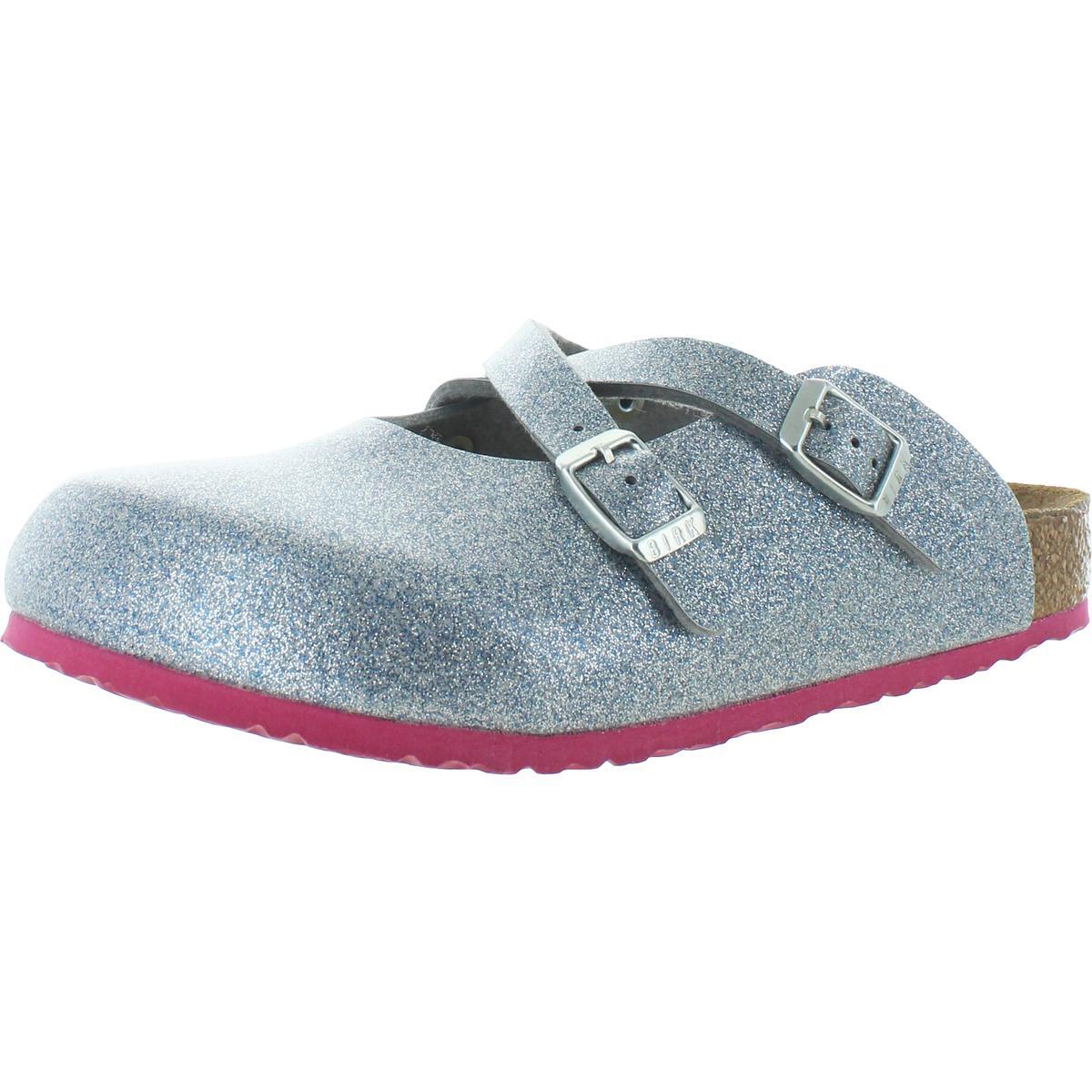 Босоножки на стельке Birkenstock Girls Dorian Silver Birko-Flor 26 BHFO 6113