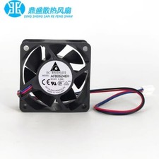 Delta AFB0624EH 6025 24V 0.36A 6CM 3-Wire Ball Ball Server Cooling Fan
