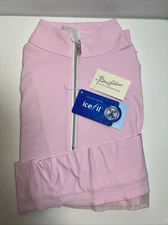 The Tailored Sportsman Icefil Long Sleeve Riding Shirt Ice Pink/ Silver Small 