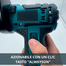 Mini Flex Smerigliatrice Portatile a Doppia Batteria Litio 12V Metallo e Legno - Miniatura 3