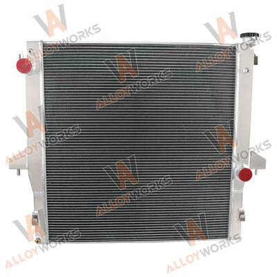 4ROW Aluminum Radiator For 03-2009 Dodge Ram 2500 3500 5.9L 6.7 Diesel Cummins