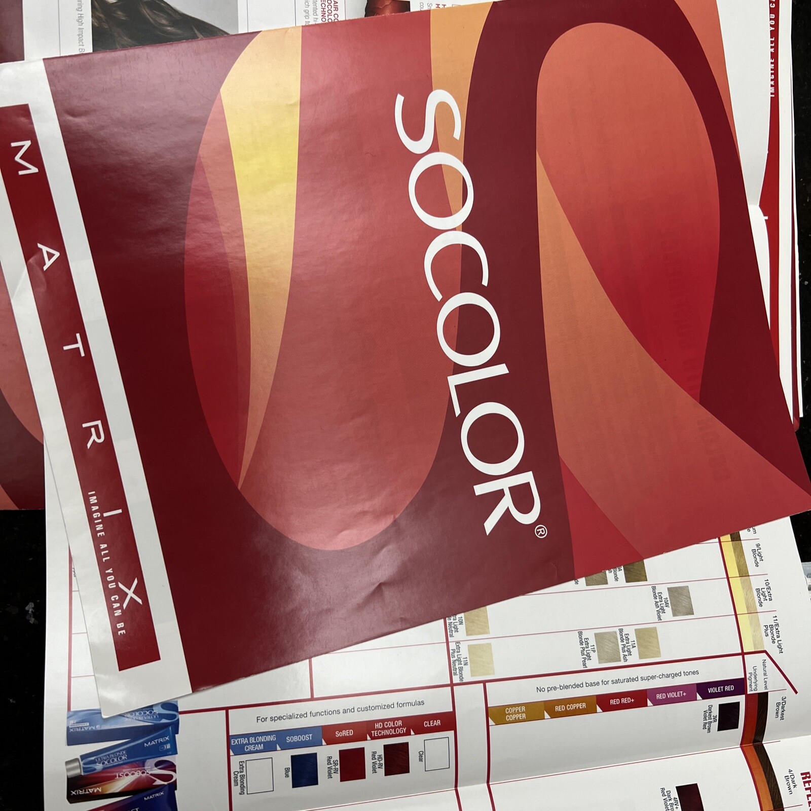 Matrix Color SOColor   Paper Swatch Chart