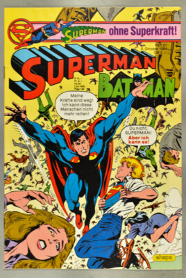 Superman - Batman: Heft 21/1984. Ehapa.