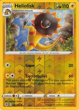 Heliolisk 99/264 Fusion Strike Reverse Holo Uncommon Pokémon TCG