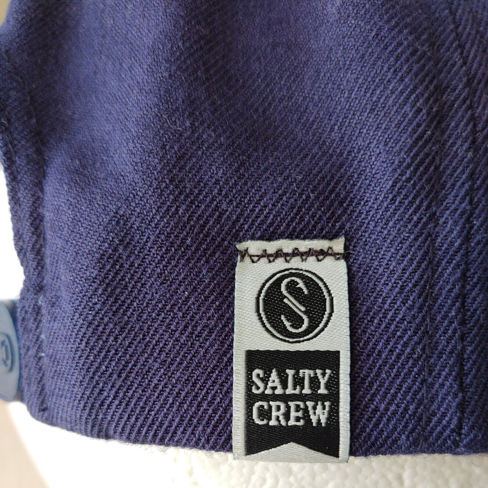 Yupoong Classics Hat Salty Crew Navy Blue Snapbac… - image 8