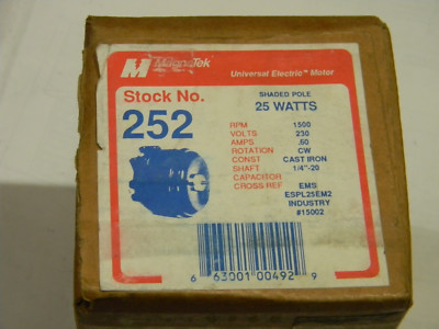 MAGNETEK ESP-L25EM2 / ESPL25EM2 NEW IN SEALED  BOX ELECTRIC MOTOR