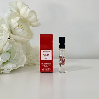 #ad #ad Tom Ford Electric Cherry Eau De Parfum EDP 2ml 0.07oz Sample Spray New In Box $13.99