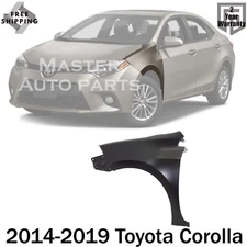 New Front Driver Side Fender For 2014-2019 Toyota Corolla