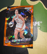Panini 2025 Prizm WNBA Kathryn Westbeld Phoenix Mercury #29 Orange Prizm RC