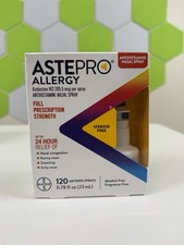ASTEPRO Allergy Antihistamine Nasal Spray 120 Metered SpraysEXP 12/27