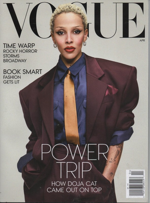 Vogue Rocky Horror Doja Cat Katseye Egypt Peptides Louis Vuitton WNBA April 2026