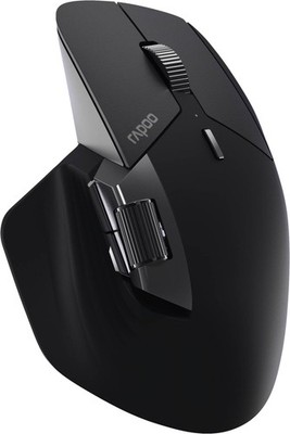 Rapoo MT760M Wireless Multi-Mode Mouse Grauschwarz Kabellose Maus Bluetooth NEU