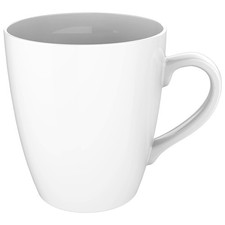 Linkidea 21oz White Ceramic Coffee Mug Large Capacity Cup with Handle Microwave