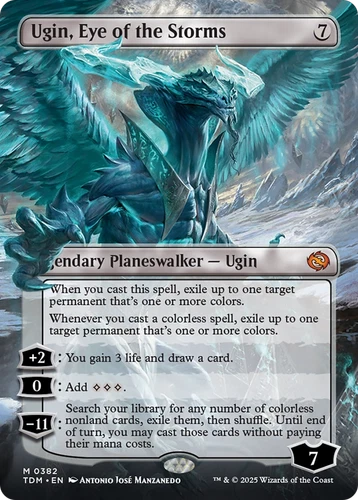 x1 Ugin, Eye of the Storms // Ugin, Eye of the Storms TDM MTG 382 MYTHIC 1x - product listing photo