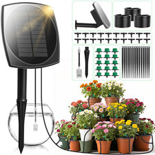 Solar Bewässerungssystem, 15M Tropfschlauch, Automatische Bewässerung Für Balkon