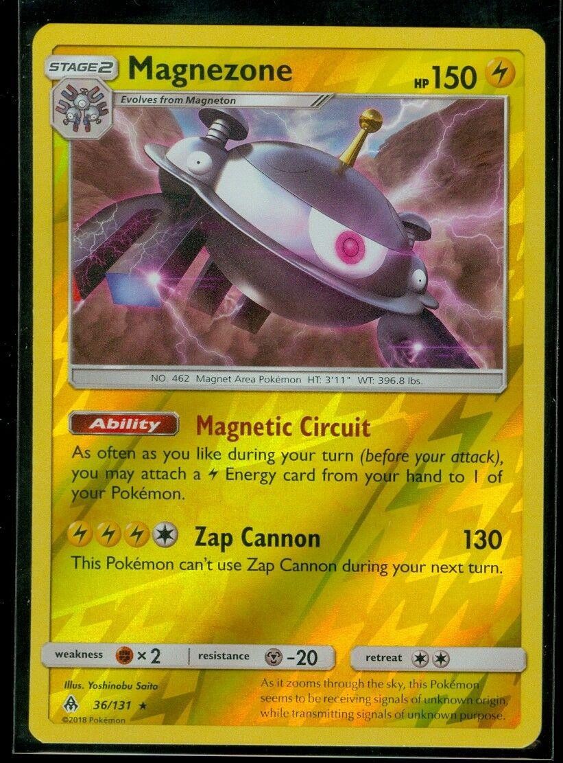 Magnezone 36/131 SM - Forbidden Light Pokemon TCG NM Reverse Holo