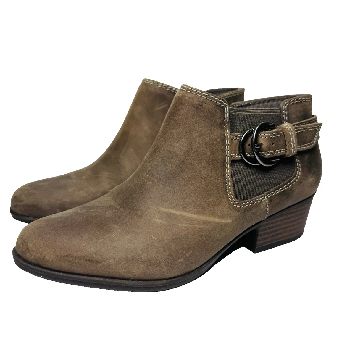 Leather Upper Ankle Boots for Women for sale - eBay