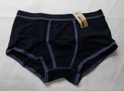 Intimissimi Men's Breathable Superior Cotton Logo Boxers AC2 Blue Large NWT