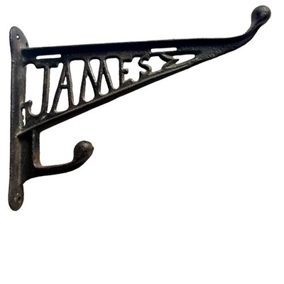 Antique JAMES Harness Hook Patented Cast Iron Fort Atkinson Wisconsin