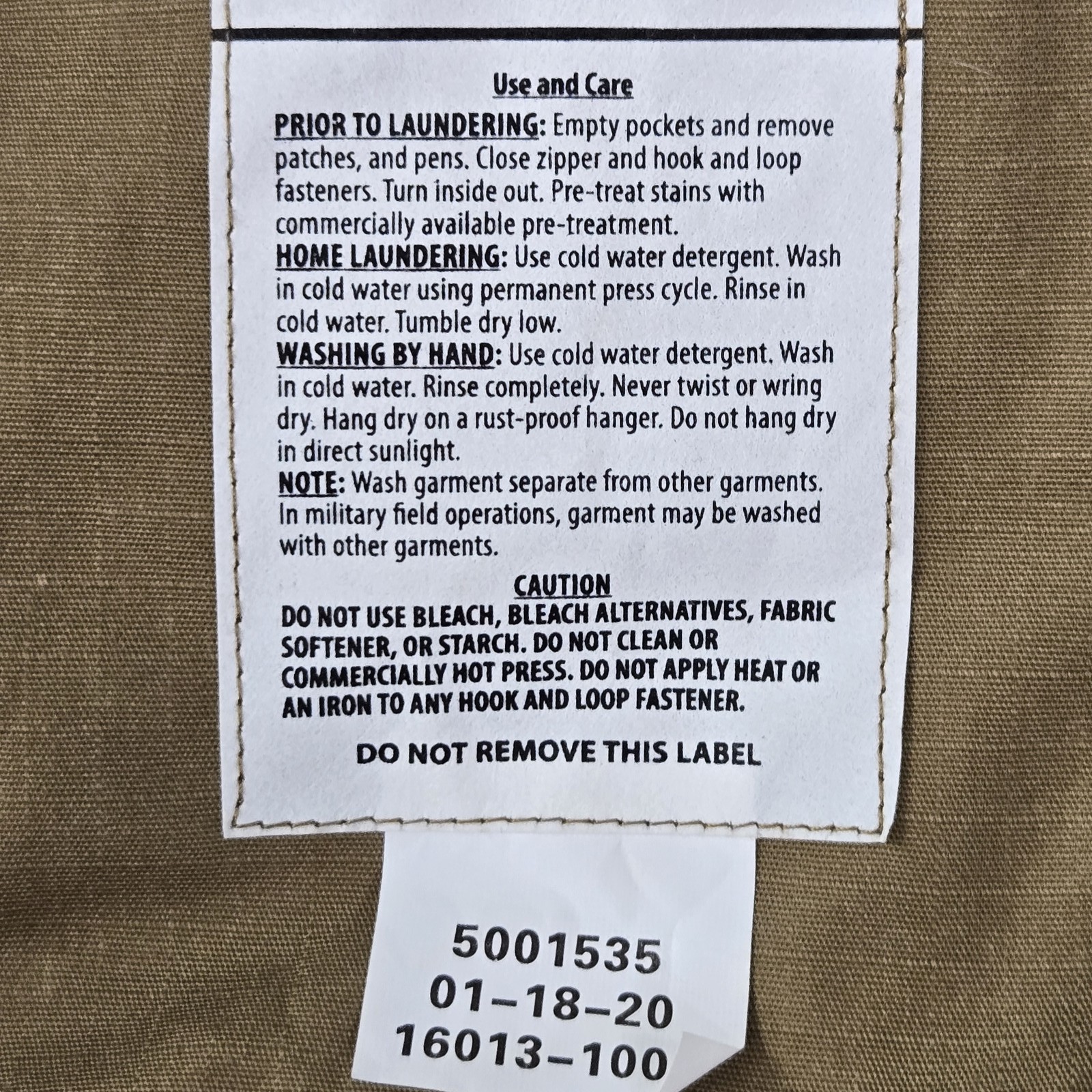 Condor Men Jacket LARGE Brown Ripstop Military Bu… - image 6