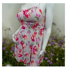 Old Navy flower dress women