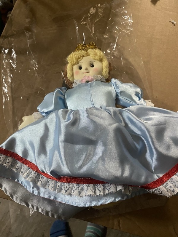 Vintage Goldilocks & Three Bears Topsy Turvy Doll Alma’s Designs  10 In