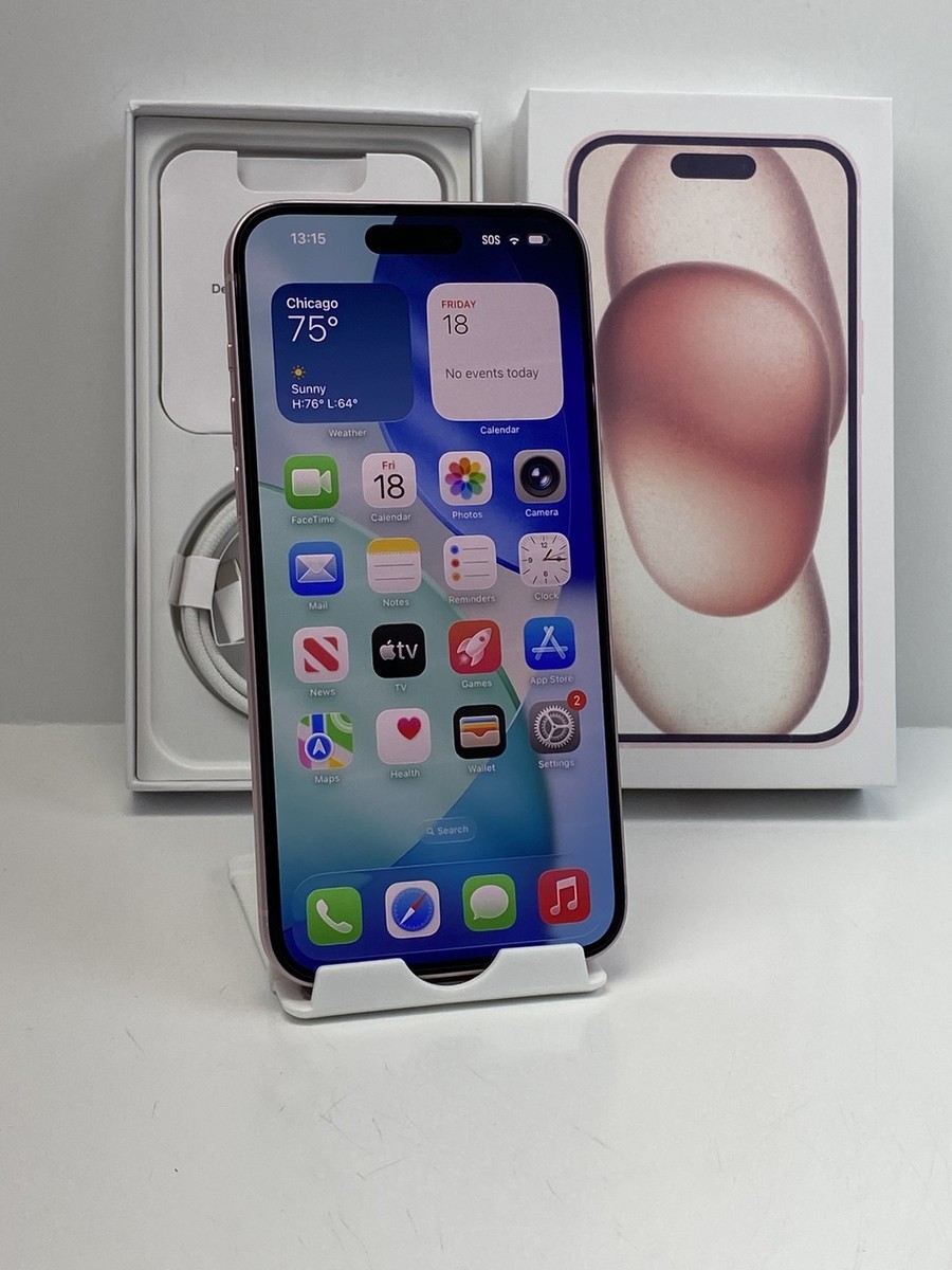 Apple iPhone 15 Plus A2847 128GB Pink! 90% battery health