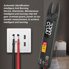 Clamp Multimeter Smart U Shape 3 in 1 High Accuracy Mini AC DC Current Ohm