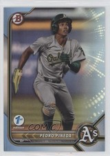 2022 Bowman Draft 1st Edition Sky Blue Foil Pedro Pineda #BD-181 11b4
