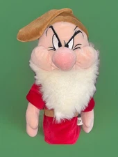 12” Disney Parks Grumpy Golf Head Cover Snow White Seven Dwarfs