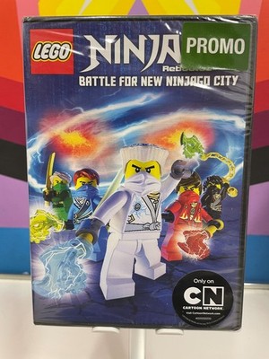 Lego Ninjago Rebooted Battle For New Ninjago City Promo Cartoon Network DVD New