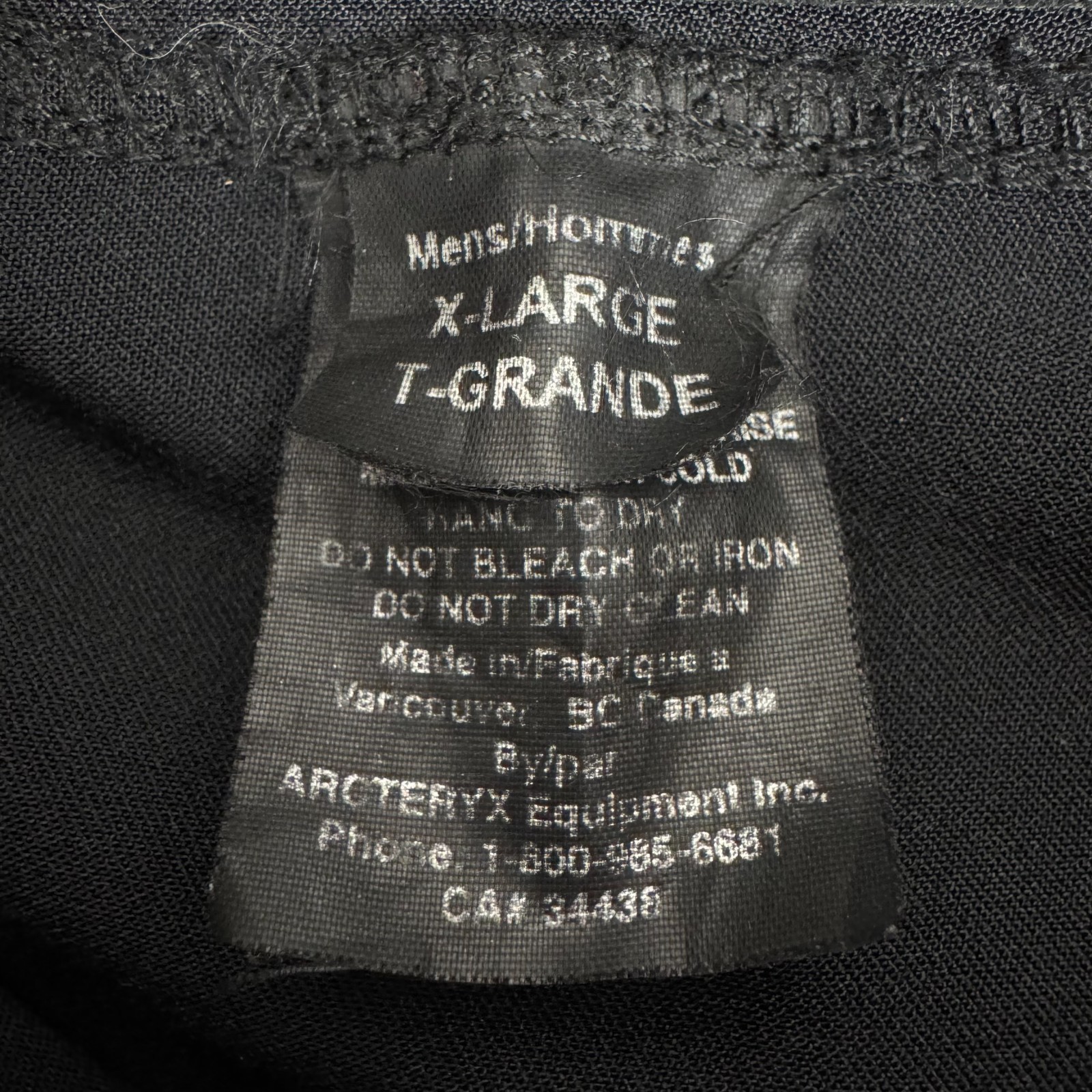 Arc'teryx 1/2 Zip Pullover Jacket Softshell Black… - image 5