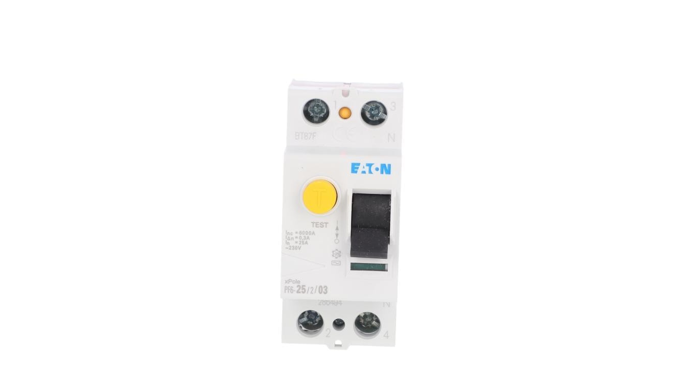 2P 25A 0.3A Residual Current Switch Type AC PF6-25/2/03 286494