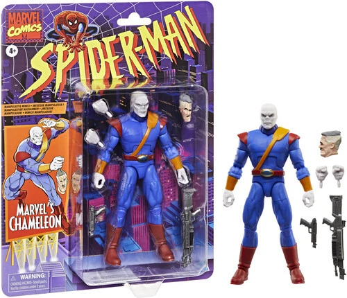 Coleccionables Hasbro - Cómics retro de Spider-Man - Leyendas de Marvel - Marvel's Chamel