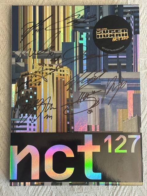 NCT 127 - ALL MEMBER Autograph(Signed) PROMO ALBUM KPOP