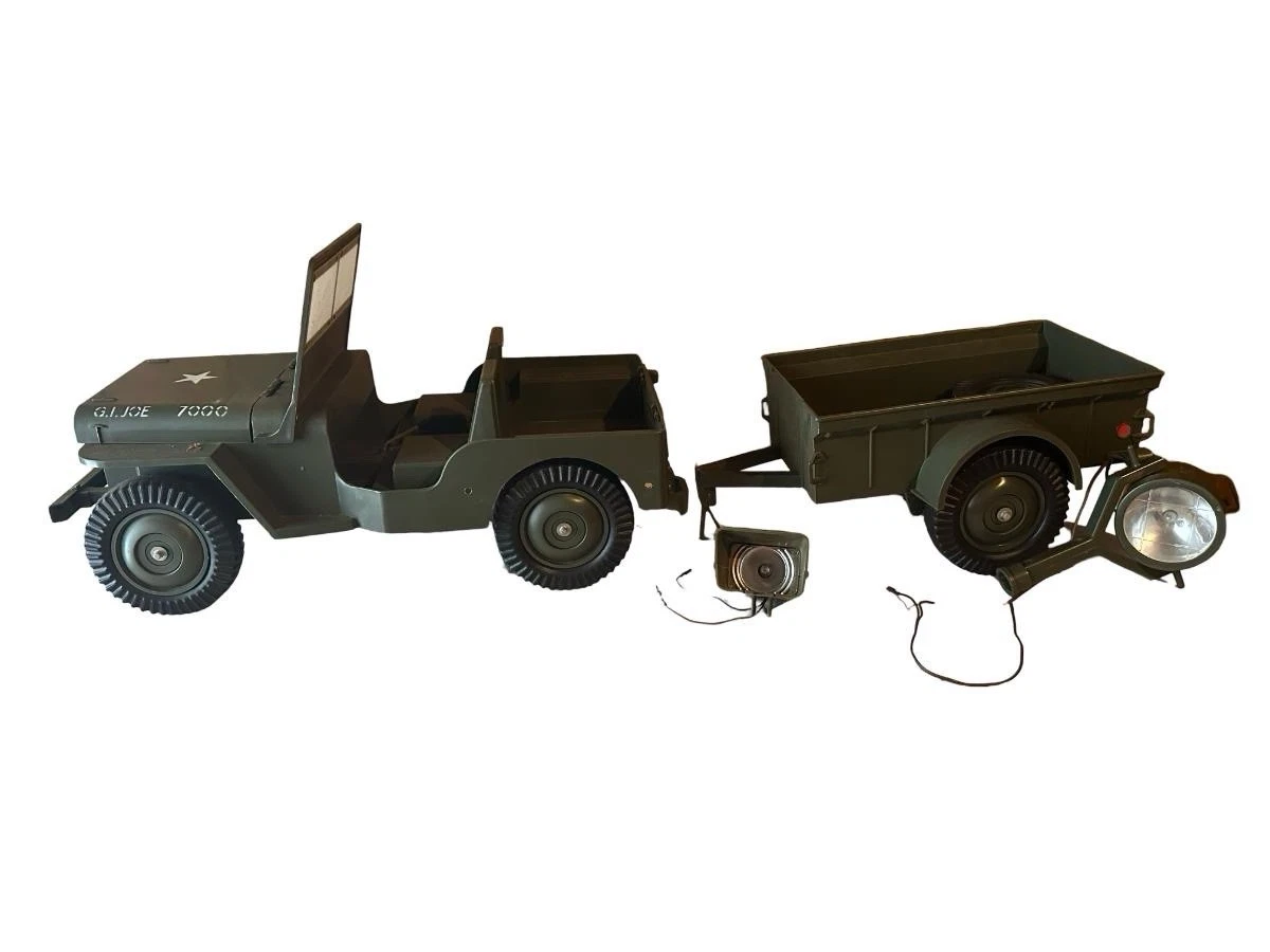 G.I. Joe Military & Adventure Action Figures Jeep 1960 Year