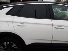 RIGHT REAR DOOR VAUXHALL GRANDLAND MK1 2019 WHITE G20.W/O DOOR CARD