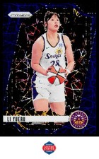 2024 Panini Prizm WNBA #23 Li Yueru Blue Velocity Prizms