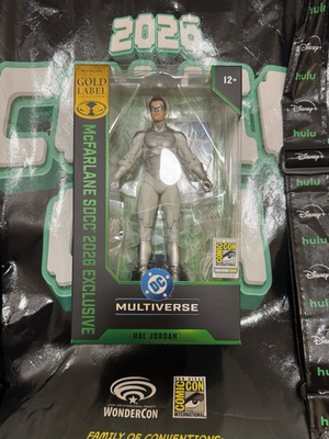 #ad #ad Mcfarlane DC Multiverse Hal Jordan Gold Label SDCC 2026 Exclusive Figure In Hand $84.99