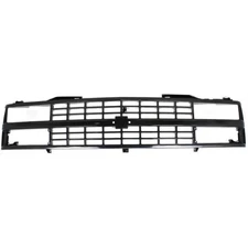 For Chevy C/K Series Grille 1988-1993 Black Shell & Insert Plastic GM1200228