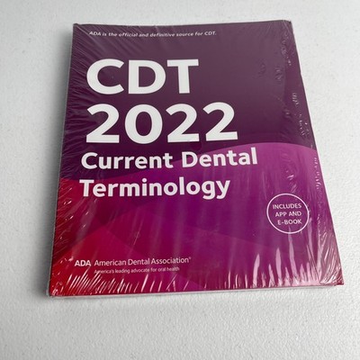 CDT 2022 - Current Dental Terminology ADA