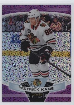 2019-20 O-Pee-Chee Platinum Violet Pixels 278/399 Patrick Kane #50 1t2y