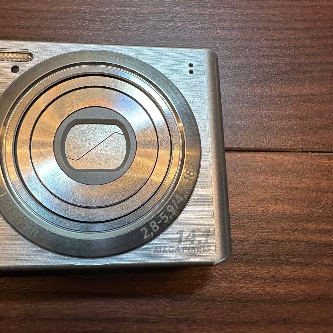 Sony Cyber-shot DSC-W610 14.1MP Digital Camera - Silver for sale