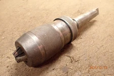 OLDER ROHM PRECISION DRILL CHUCK 1/8-5/8 WITH NO. 3MT SHANK