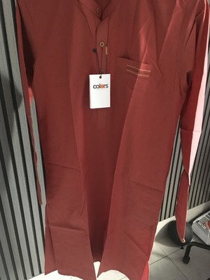 Gul Ahmed Herren Slim Fit Kurta Kameez Größe M/Medium Pakistanische Eid Wear Khadi